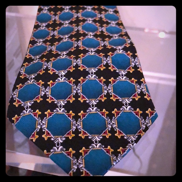 Christian Dior cravate imported silk tie gorgeous - Picture 1 of 5